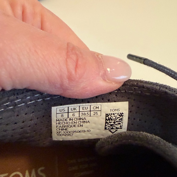 Tom’s Gray Suede Ankle Boots
2.5” heel
New/never worn - Picture 6 of 6